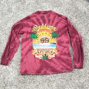 Sublime | 100% Cotton Tie-Dye Long Sleeve Shirt